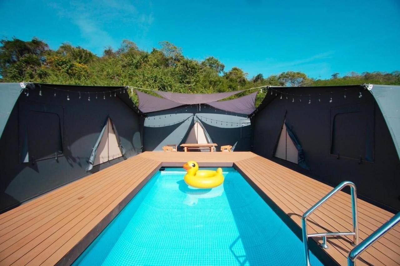 The X10 Nordic Tent And Glamping Pool Villa Khaoyai เขาใหญ่ - Sha Certified Ban Thung Sawang Exteriör bild