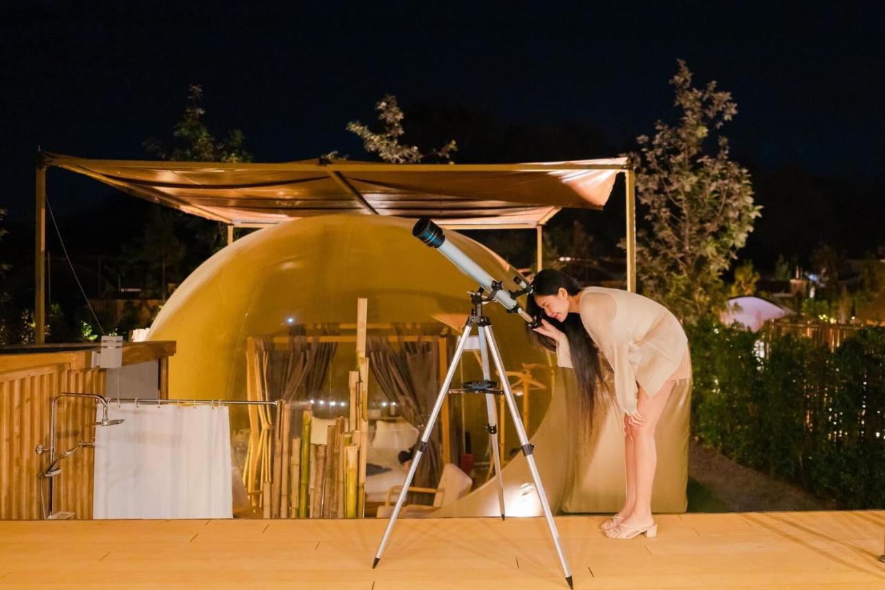 The X10 Nordic Tent And Glamping Pool Villa Khaoyai เขาใหญ่ - Sha Certified Ban Thung Sawang Exteriör bild
