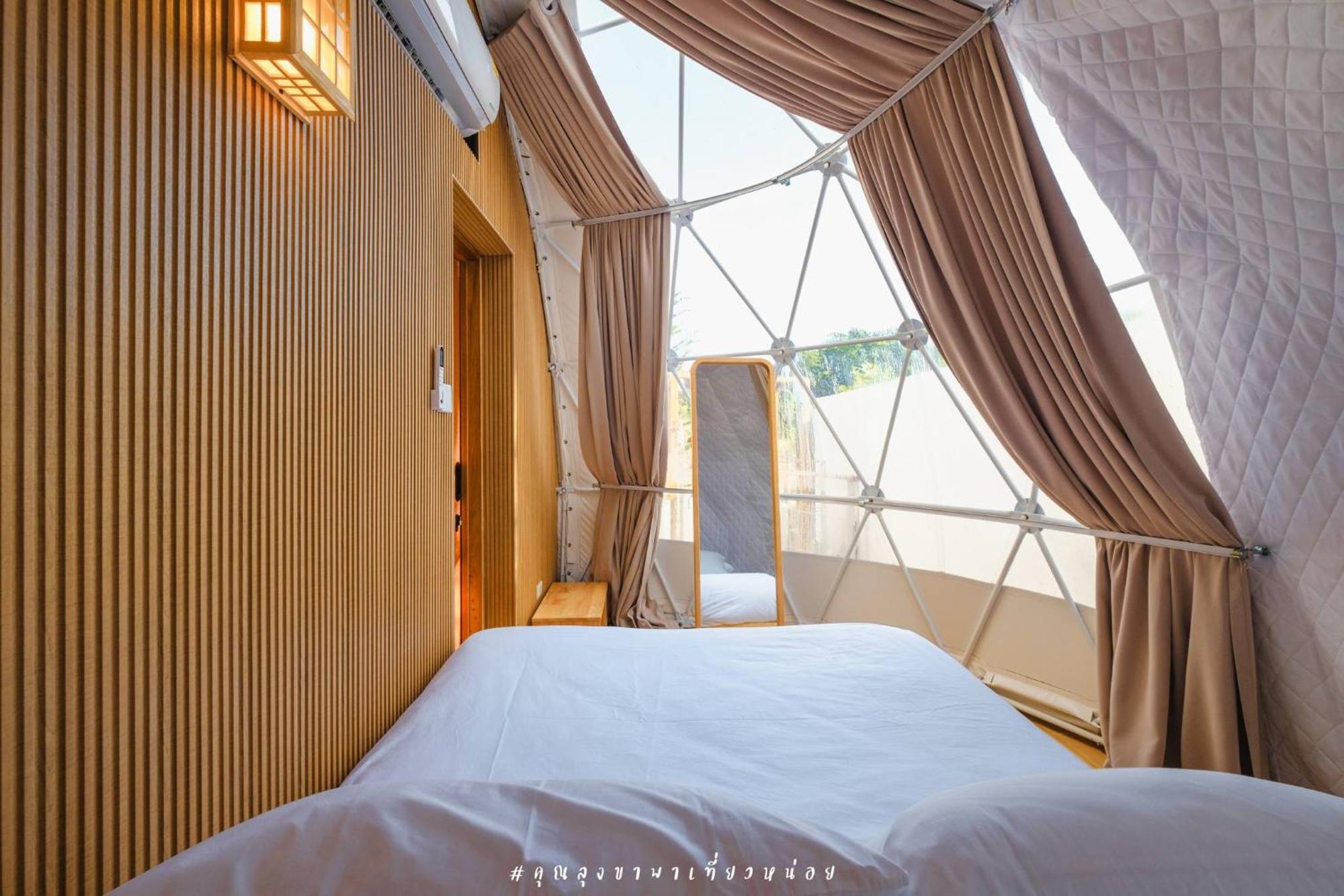 The X10 Nordic Tent And Glamping Pool Villa Khaoyai เขาใหญ่ - Sha Certified Ban Thung Sawang Exteriör bild