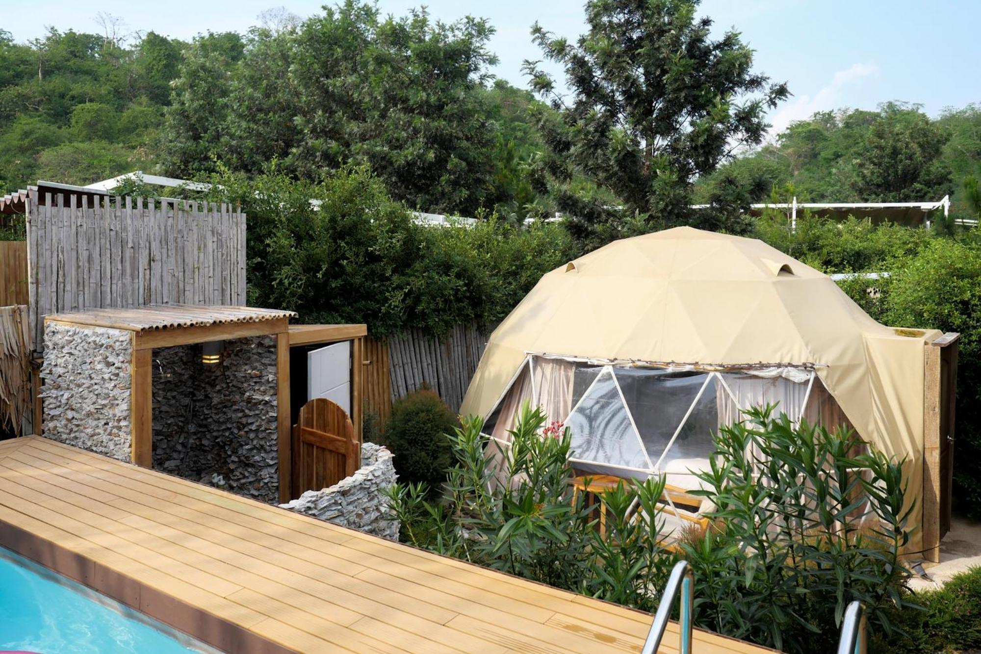 The X10 Nordic Tent And Glamping Pool Villa Khaoyai เขาใหญ่ - Sha Certified Ban Thung Sawang Exteriör bild