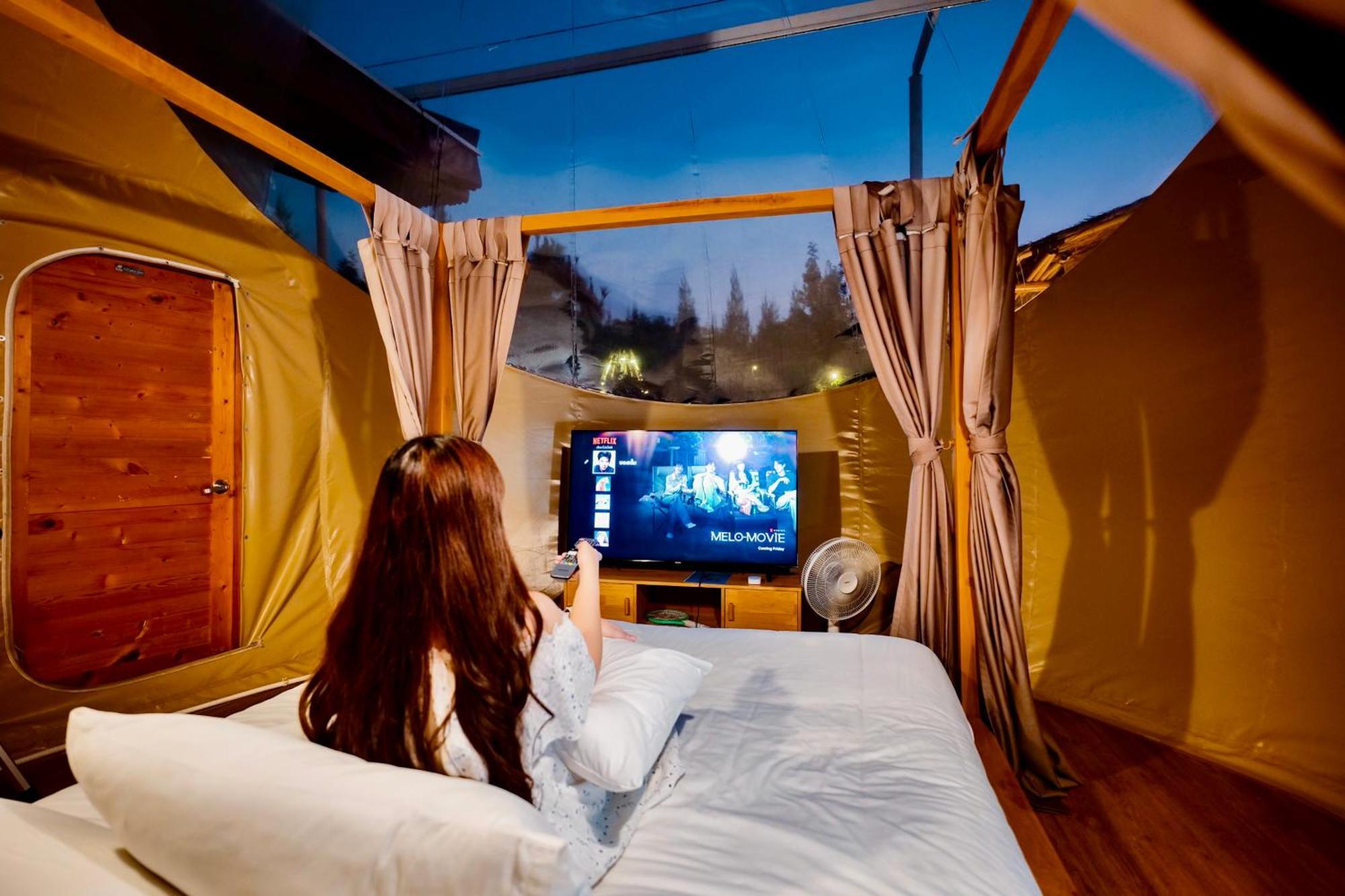 The X10 Nordic Tent And Glamping Pool Villa Khaoyai เขาใหญ่ - Sha Certified Ban Thung Sawang Exteriör bild