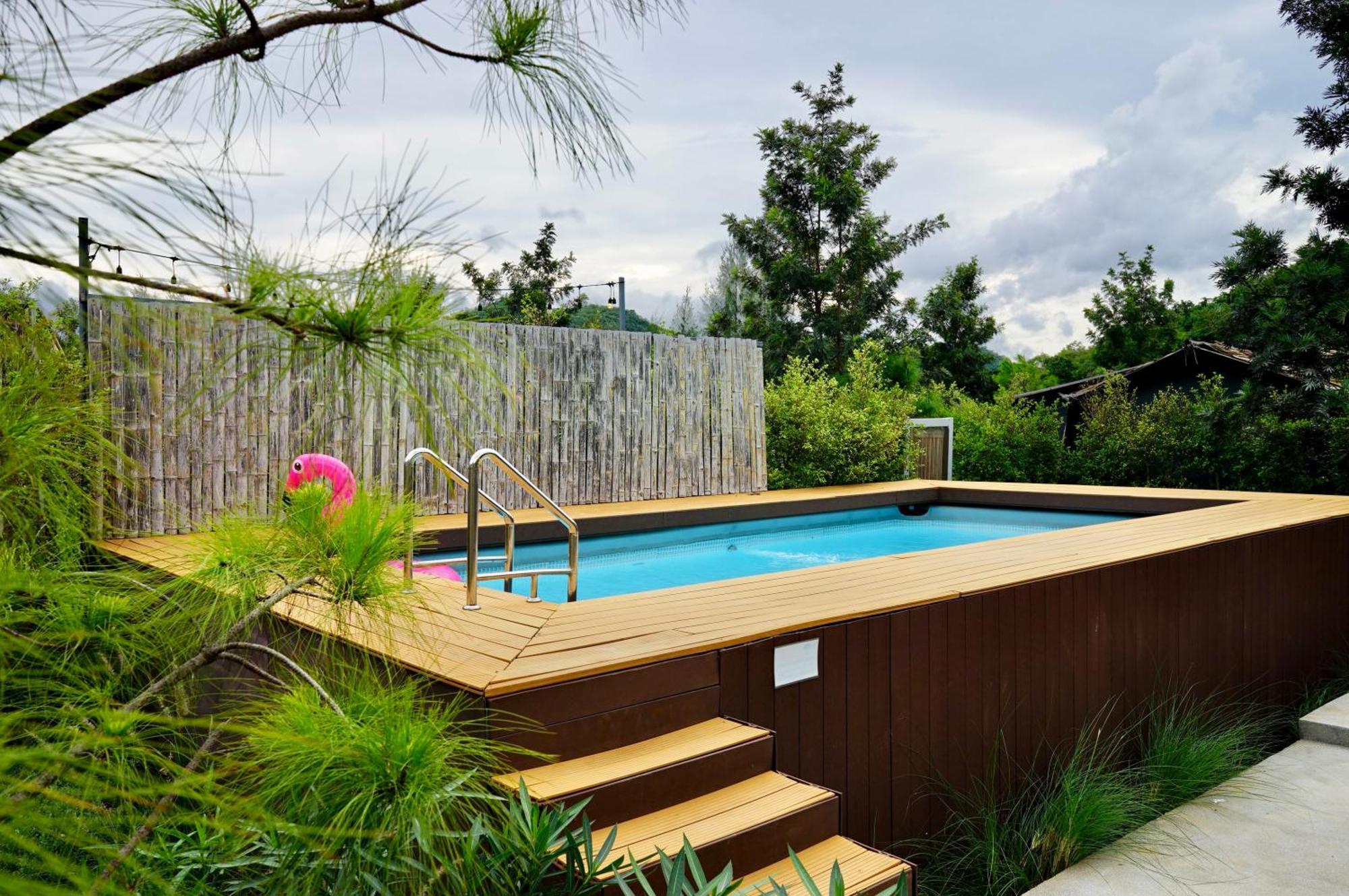 The X10 Nordic Tent And Glamping Pool Villa Khaoyai เขาใหญ่ - Sha Certified Ban Thung Sawang Exteriör bild