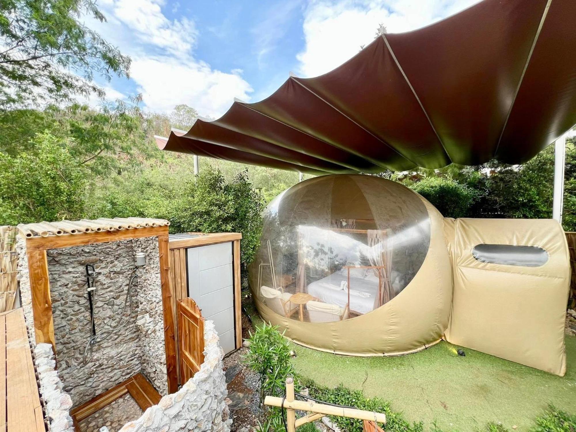 The X10 Nordic Tent And Glamping Pool Villa Khaoyai เขาใหญ่ - Sha Certified Ban Thung Sawang Exteriör bild