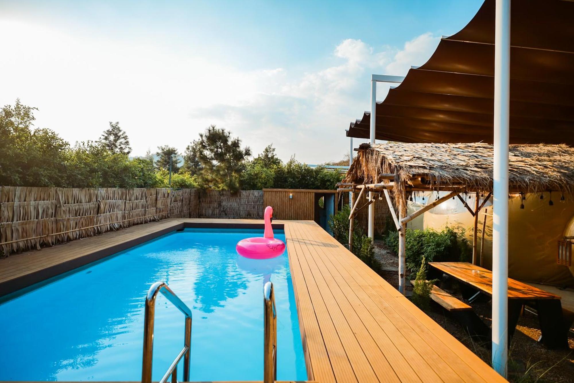 The X10 Nordic Tent And Glamping Pool Villa Khaoyai เขาใหญ่ - Sha Certified Ban Thung Sawang Exteriör bild