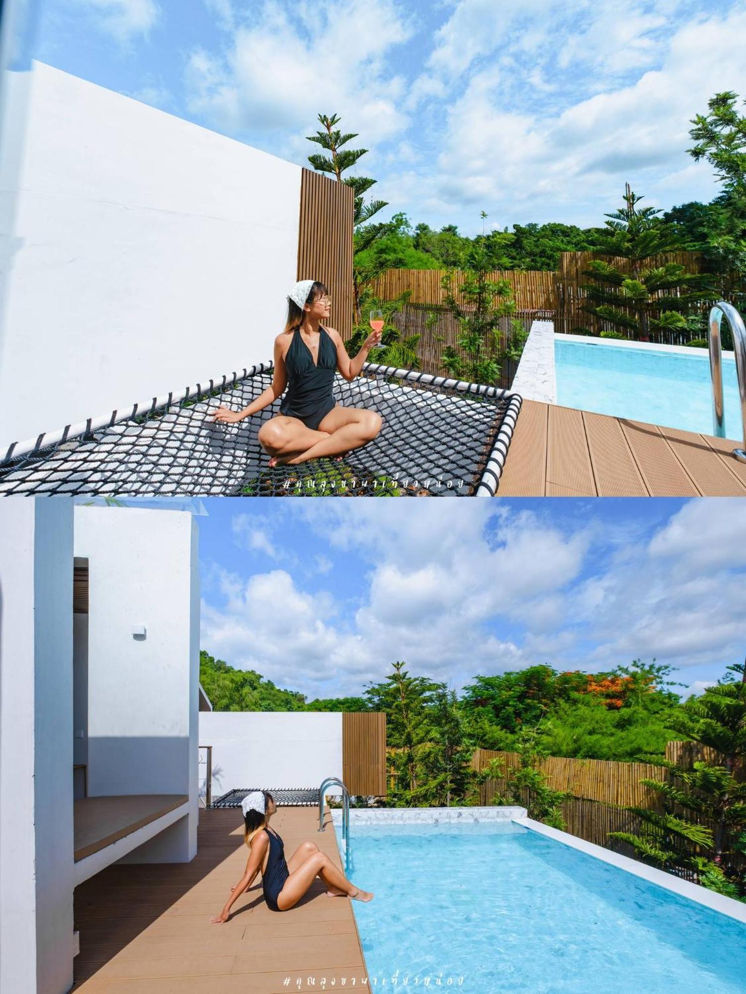 The X10 Nordic Tent And Glamping Pool Villa Khaoyai เขาใหญ่ - Sha Certified Ban Thung Sawang Exteriör bild