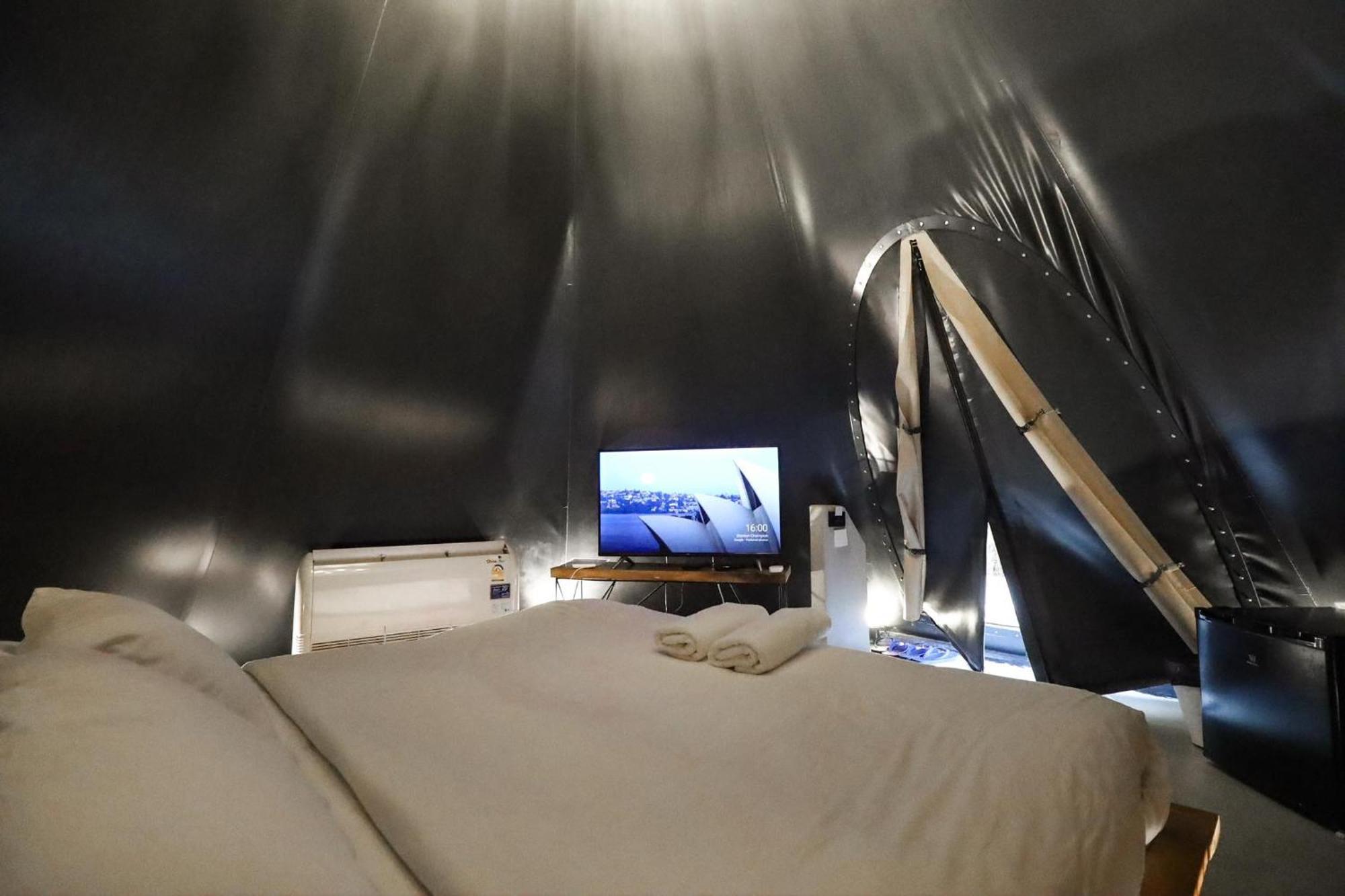The X10 Nordic Tent And Glamping Pool Villa Khaoyai เขาใหญ่ - Sha Certified Ban Thung Sawang Exteriör bild
