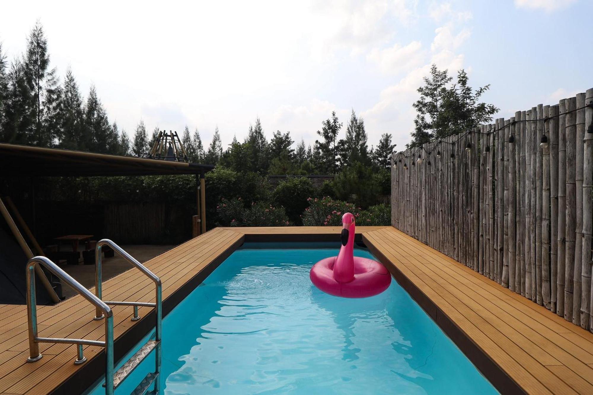 The X10 Nordic Tent And Glamping Pool Villa Khaoyai เขาใหญ่ - Sha Certified Ban Thung Sawang Exteriör bild